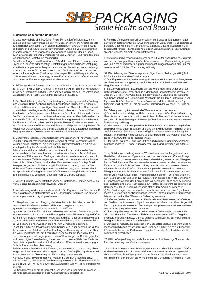 Vorschau AGB DE