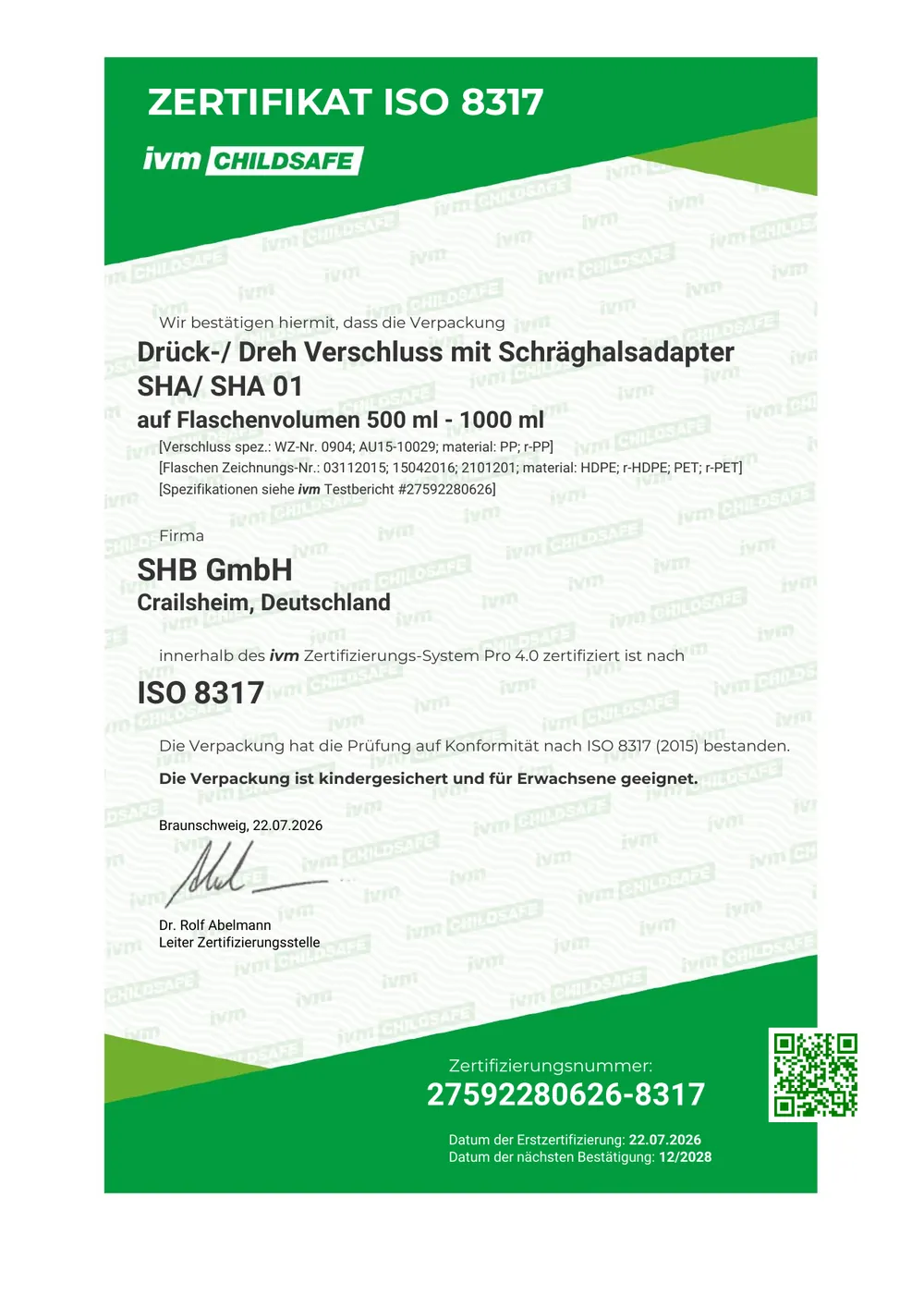 Vorschau ISO 8317 DE
