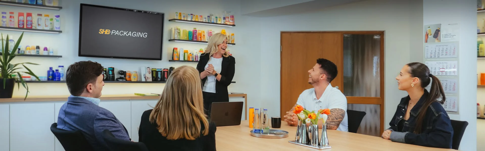 Team und Arbeitsumfeld bei SHB Packaging